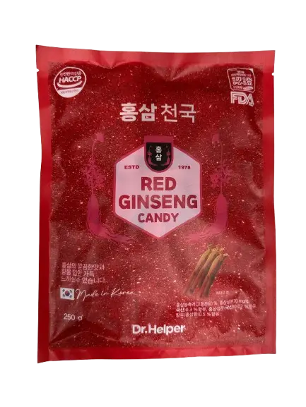 Kẹo hồng sâm Hàn Quốc bịch 250g