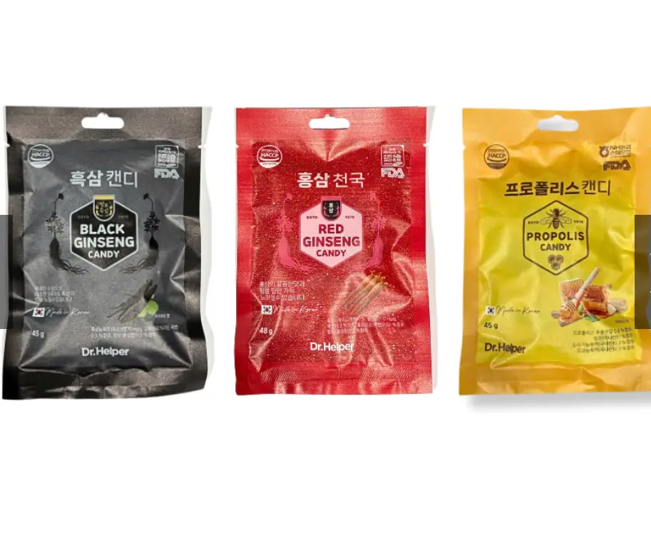 Combo 3 gói kẹo ngậm thảo dược Hàn Quốc Dr Helper giúp thông cổ, dịu họng, tăng cường sức khỏe