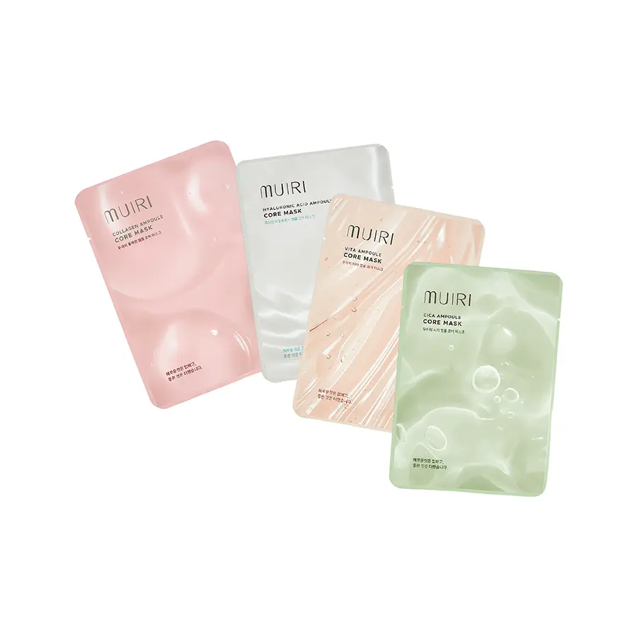 [Combo dùng thử] Set 4 mặt nạ MUIRI AMPOULE CORE (4 loại)