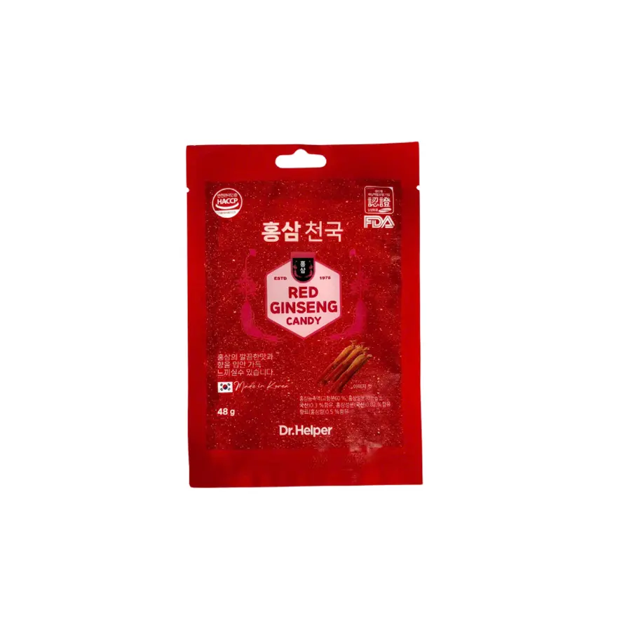 Kẹo hồng sâm Hàn Quốc bịch 45g