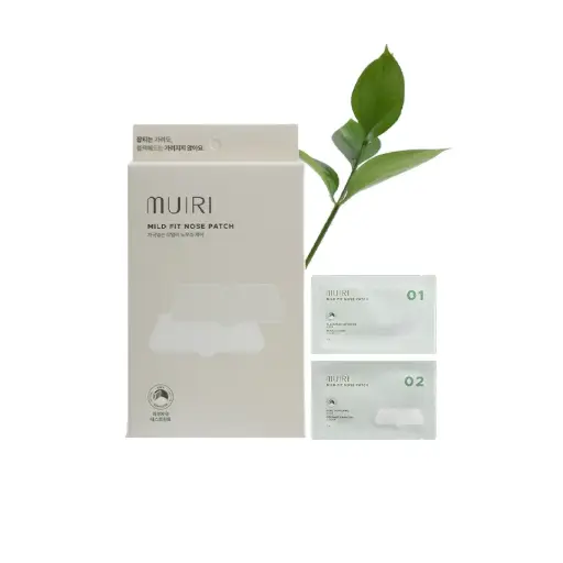 Miếng ủ mũi hỗ trợ đẩy mụn đầu đen MUIRI Mild Fit (Hộp 5 miếng)